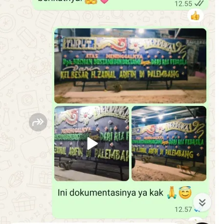 Pengiriman Papan Bunga Duka Menara Mandiri