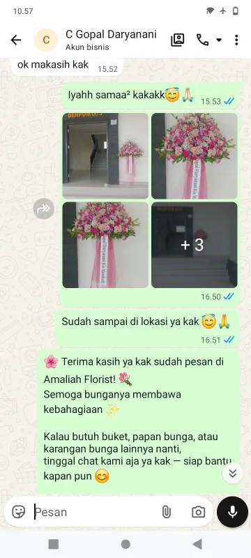 Pengiriman Karangan Bunga Menara Mandiri