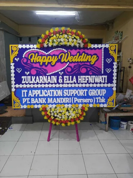 Papan Bunga Menara Mandiri